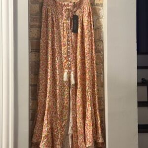 🌺 🌸NWT Rachel Zoe Floral Maxi Skirt